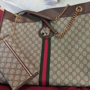 Gucci Bag CG Handbag Leather Tote